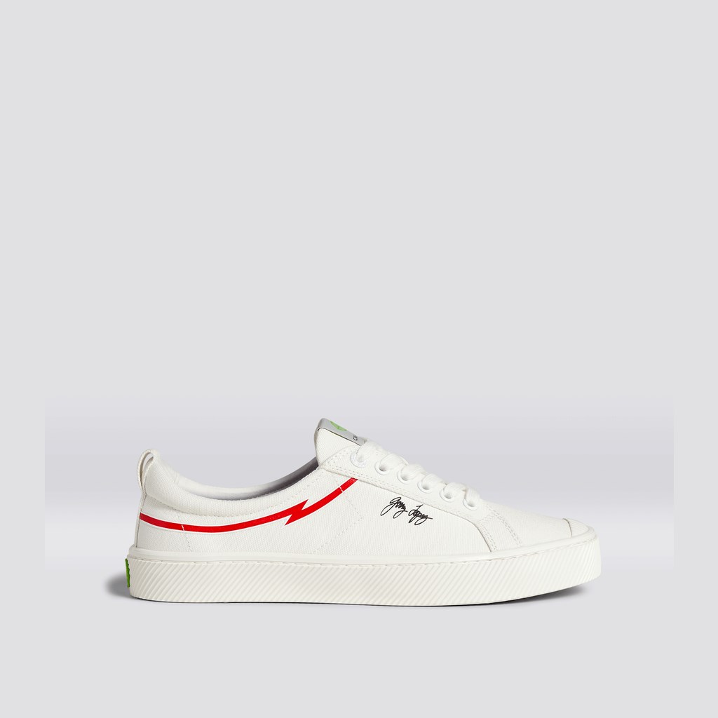 OCA LOW Cariuma Low Top Tela Vegan Off-White Homme | NFV-0018487